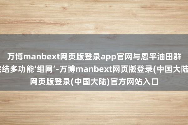 万博manbext网页版登录app官网与恩平油田群其他7个油